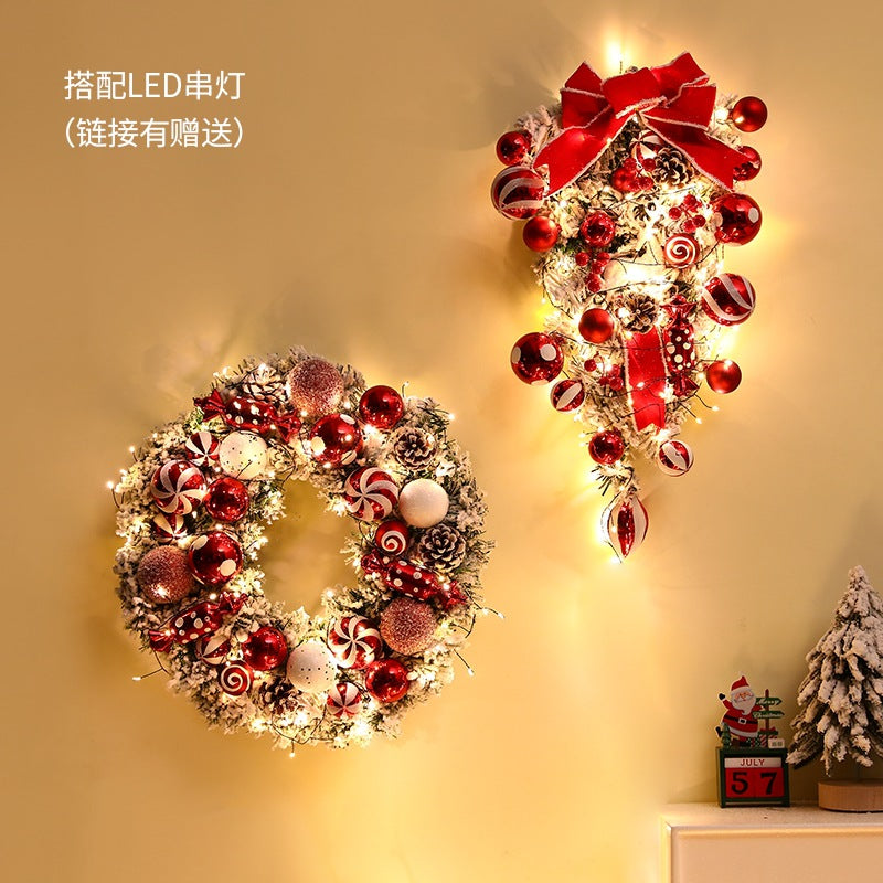 Christmas Wreath Door Hanging Decoration 405060cm